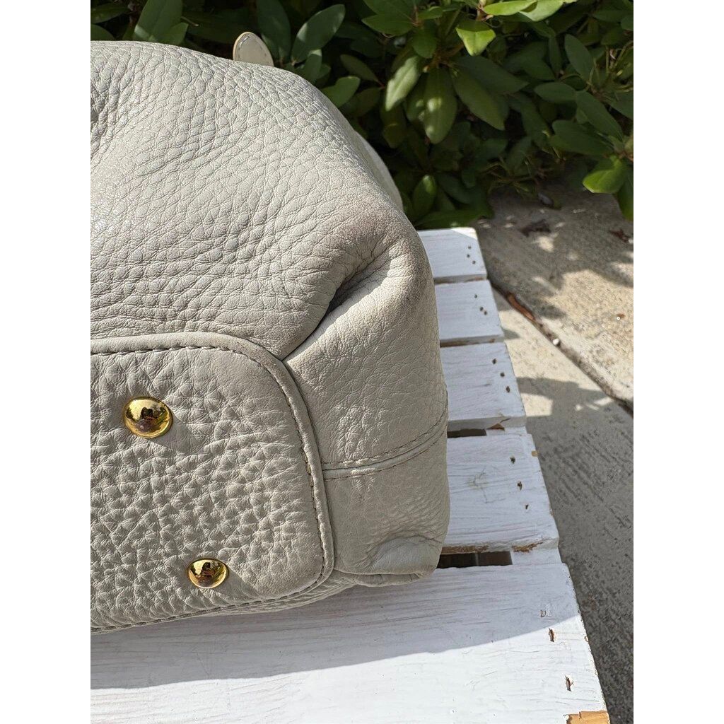 MCM Pebble Leather Shoulder Bag