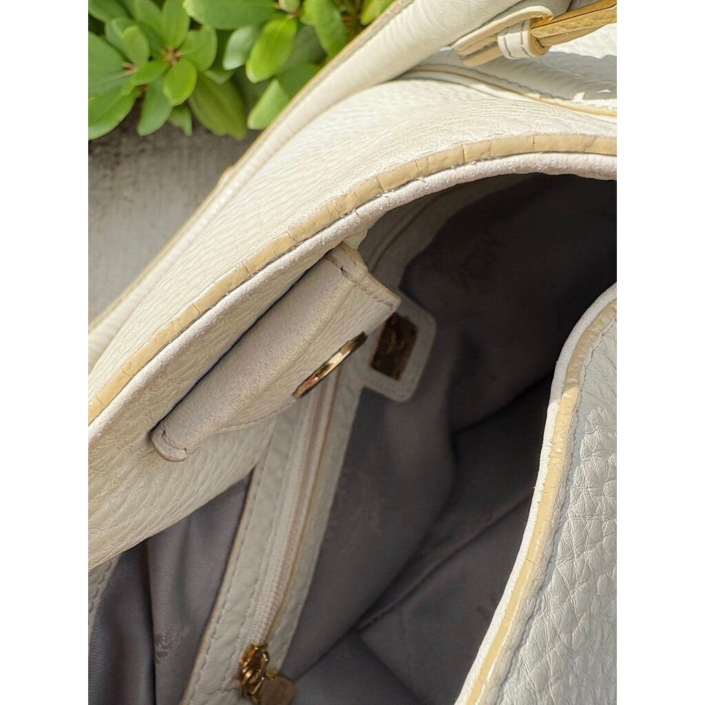 MCM Pebble Leather Shoulder Bag