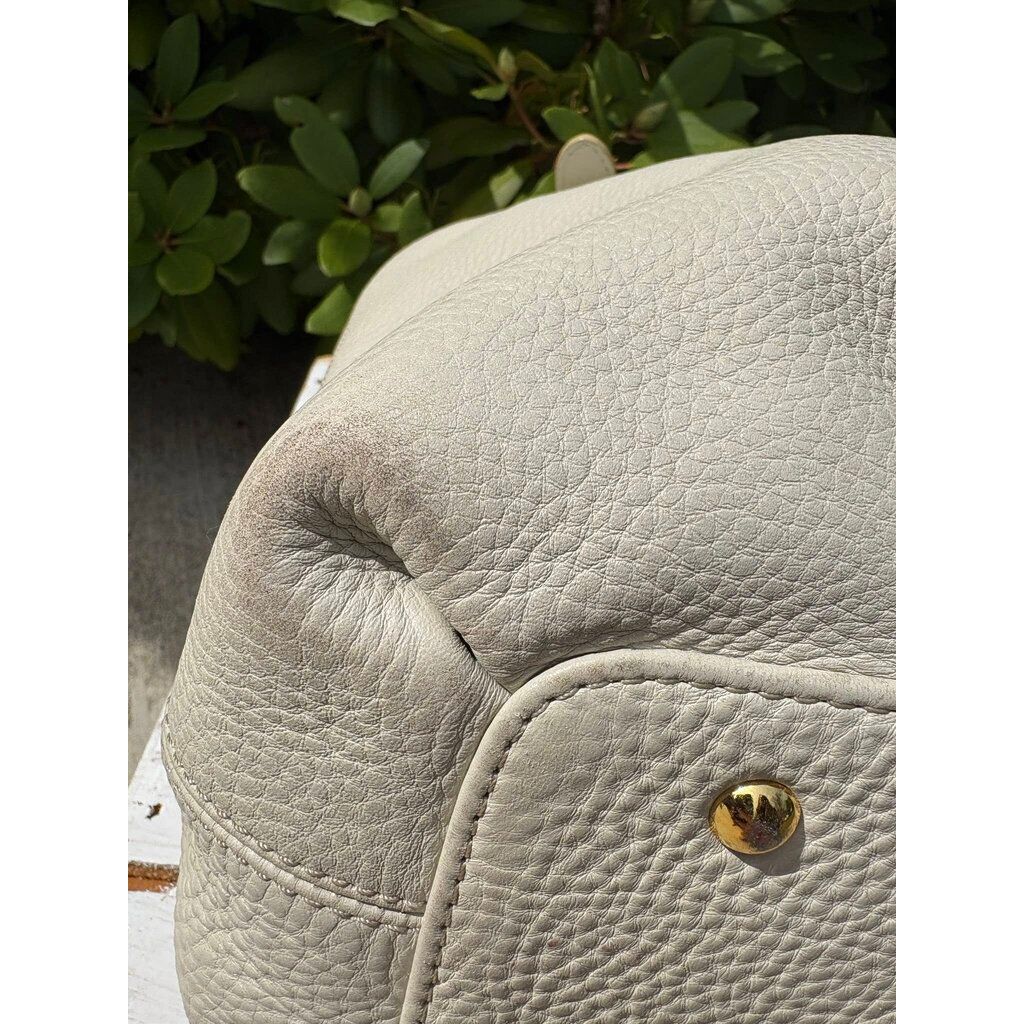 MCM Pebble Leather Shoulder Bag