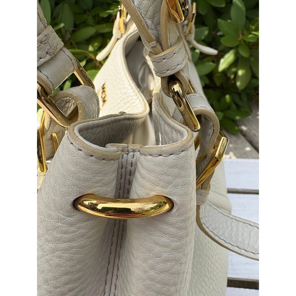 MCM Pebble Leather Shoulder Bag