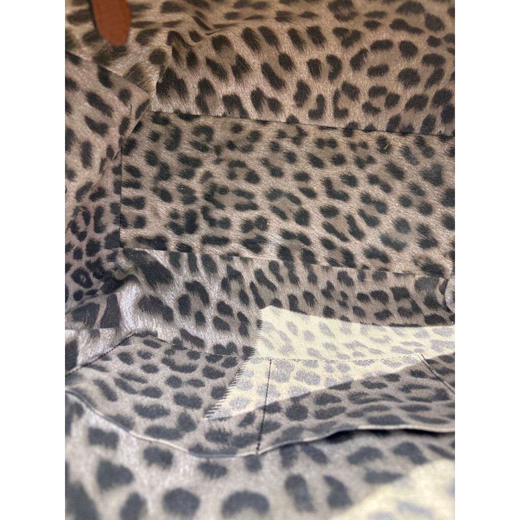 Roberto Cavalli Round Leather Satchel