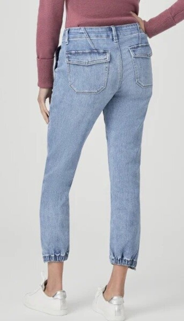 Paige Mayslie Denim Joggers - Size 26