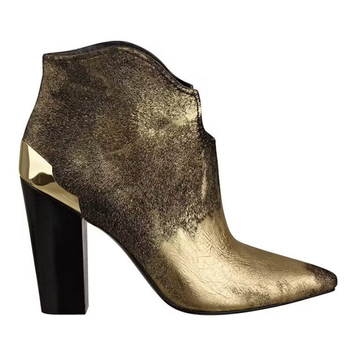 Sigerson Morrison Pony-Style Calfskin Ankle Boots - Size 6