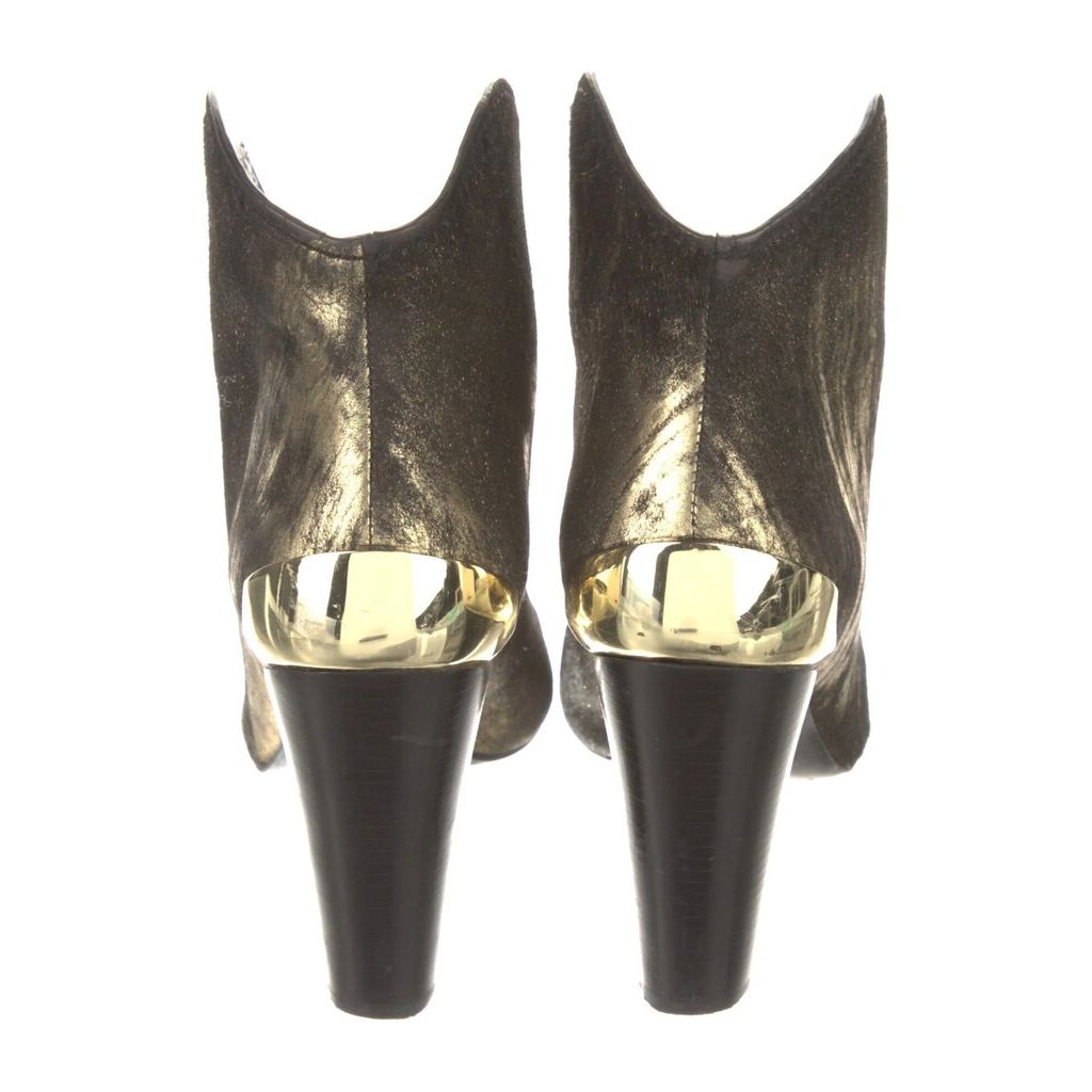 Sigerson Morrison Pony-Style Calfskin Ankle Boots - Size 6