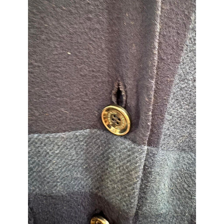 Burberry Brit Check Wool Cardigan - Size Small
