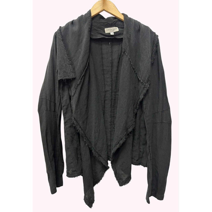 Ivan Grundahl Draped Open Front Cardigan - Size 40