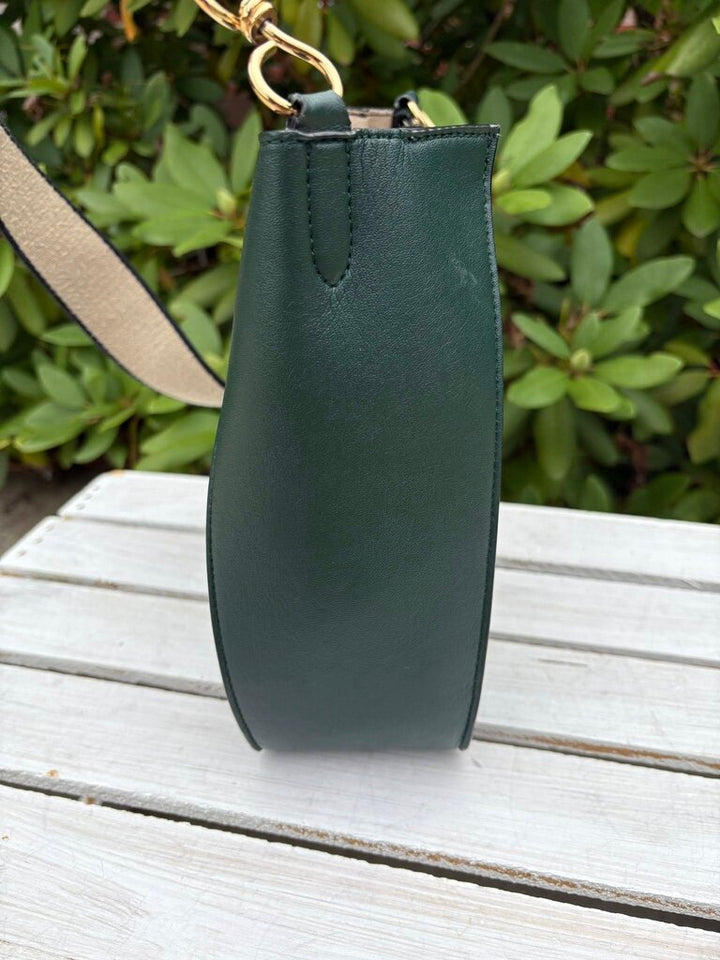 Stella McCartney Logo Crossbody in Pine Green (Retails for $995)