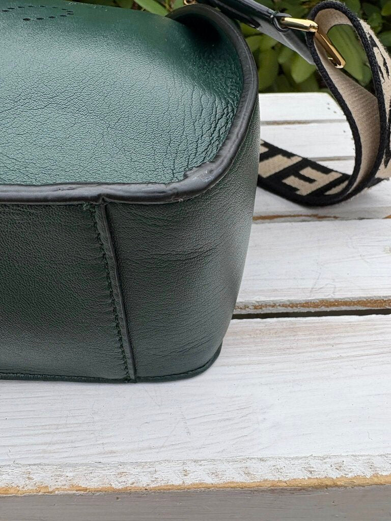 Stella McCartney Logo Crossbody in Pine Green (Retails for $995)