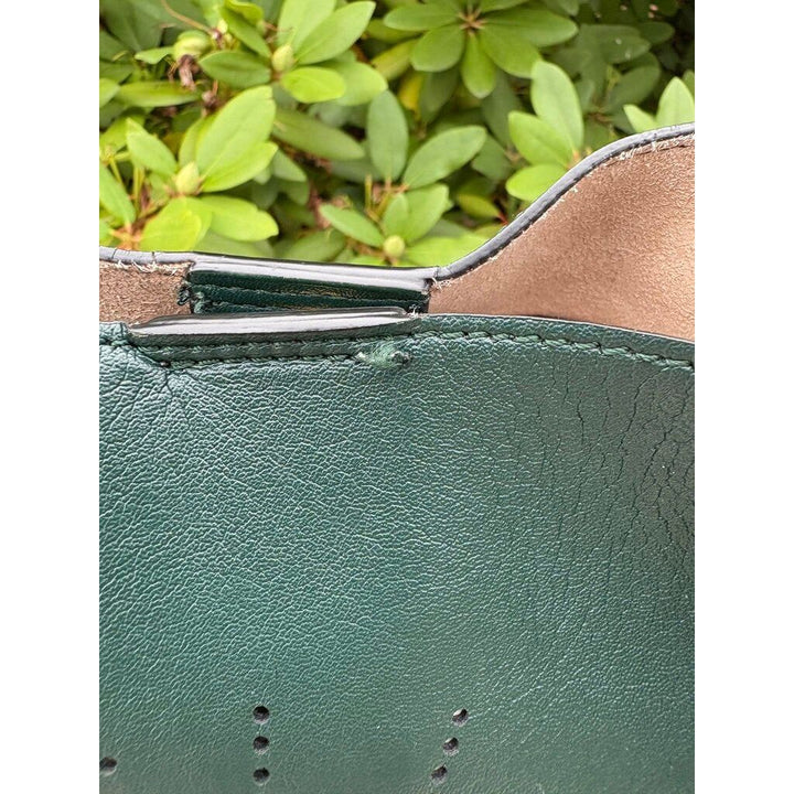 Stella McCartney Logo Crossbody in Pine Green (Retails for $995)