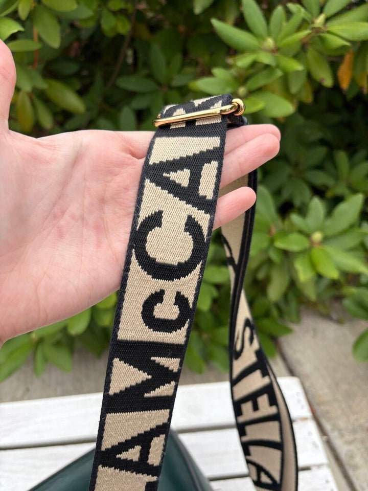 Stella McCartney Logo Crossbody in Pine Green (Retails for $995)
