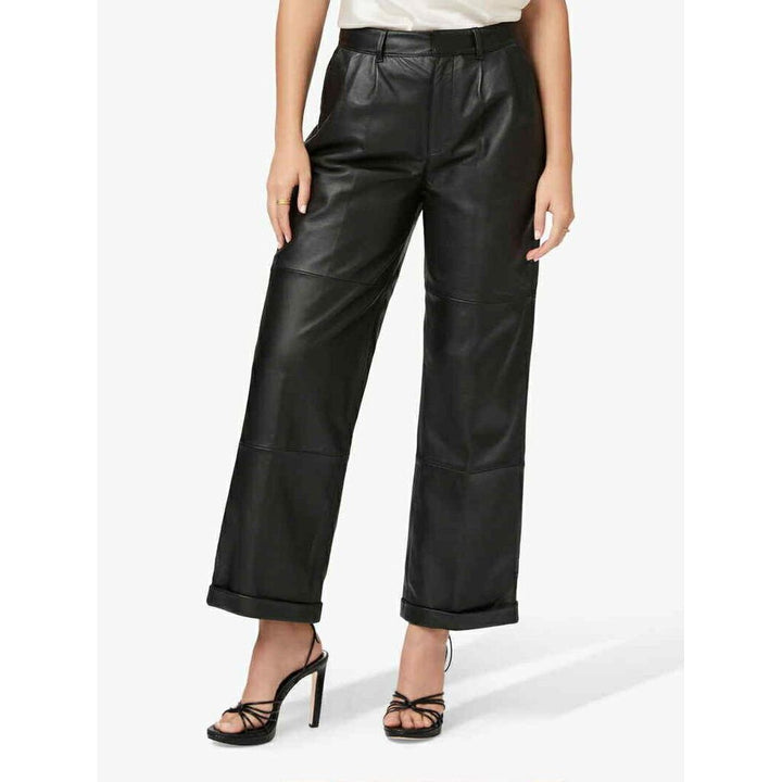 Paige NWT Jia Leather Trousers - Size 8