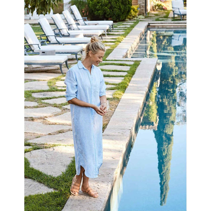 Frank & Eileen NWT Rory Woven Long Dress - Size Large