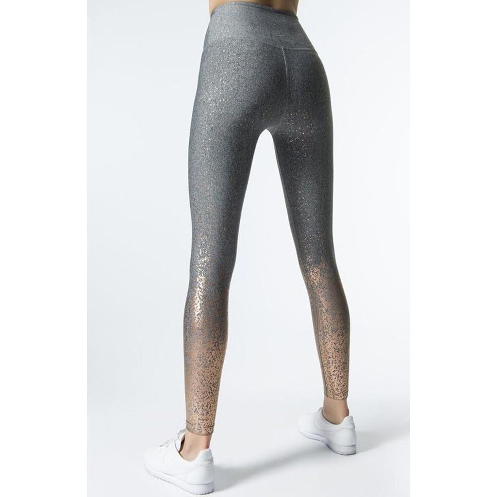 Beyond Yoga Alloy Ombre Speckled Midi Leggings - Size Small