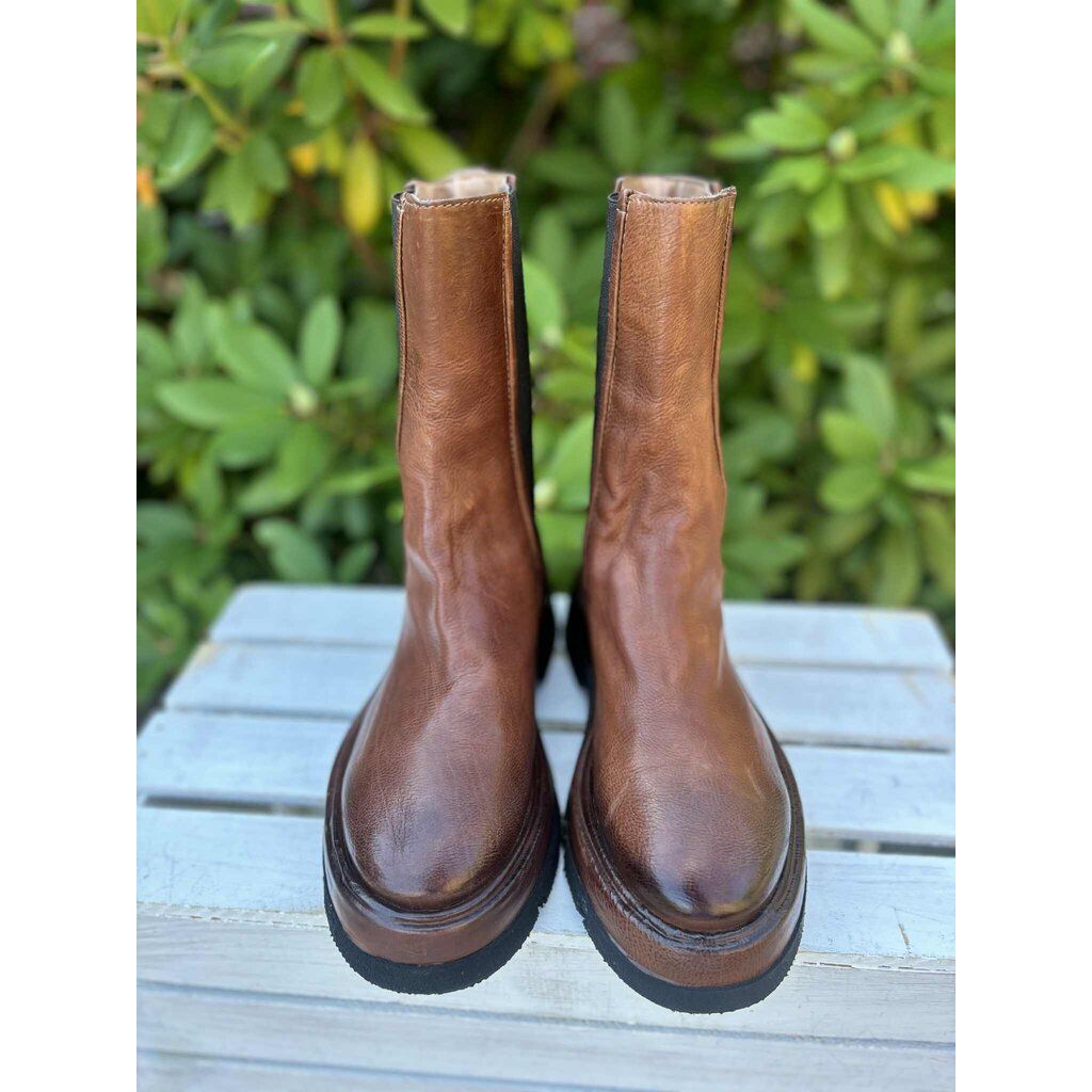 A.S. 98 x Free People Vinny Chelsea Studded Boots - Size 38