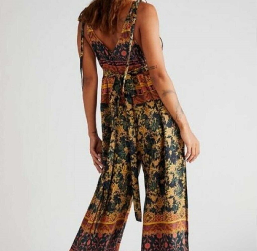 Free People Leona Jumpsuit - Size Small