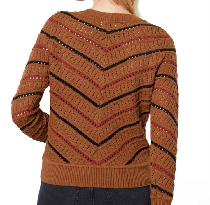 Evereve Sawyer Chevron Sweater - Size XS