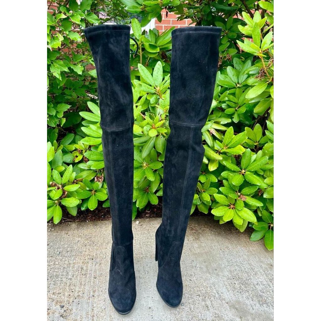 Stuart Weitzman highland Leather Tall Boots - Size 8