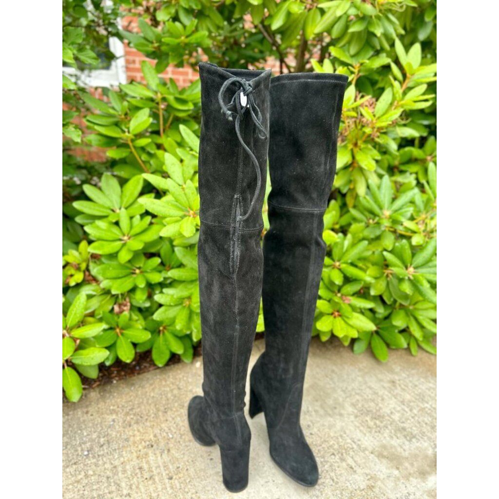 Stuart Weitzman highland Leather Tall Boots - Size 8