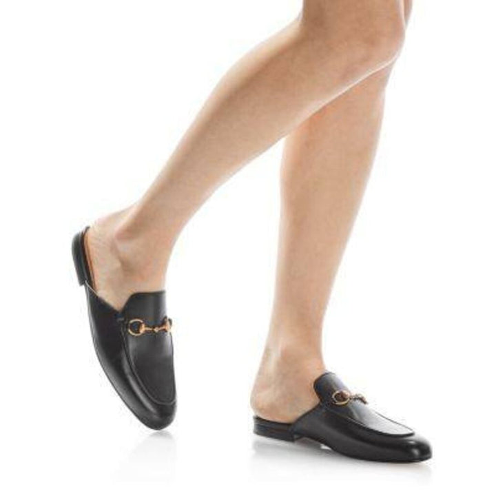 Gucci Princeton Horsebit Leather Mules in Nero - Size 42 (fits approx US size 8/8.5)