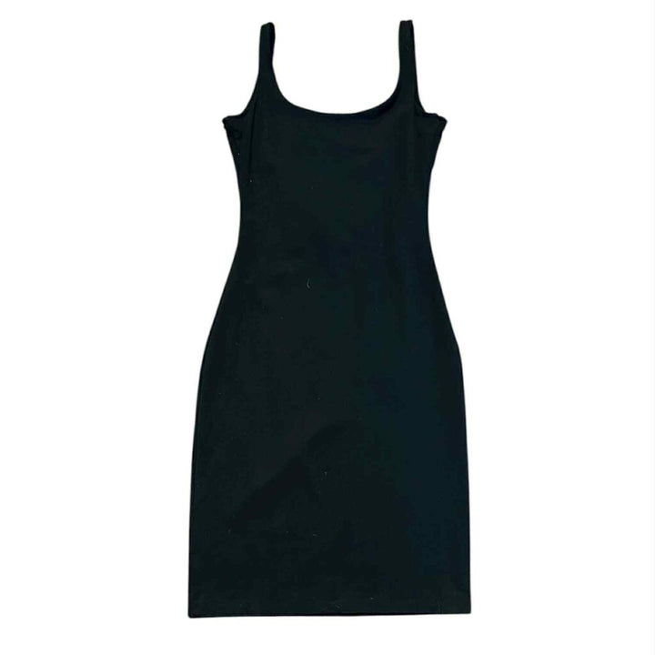 Susana Monaco Mini-Black Cocktail Open-Back Dress - Size Small