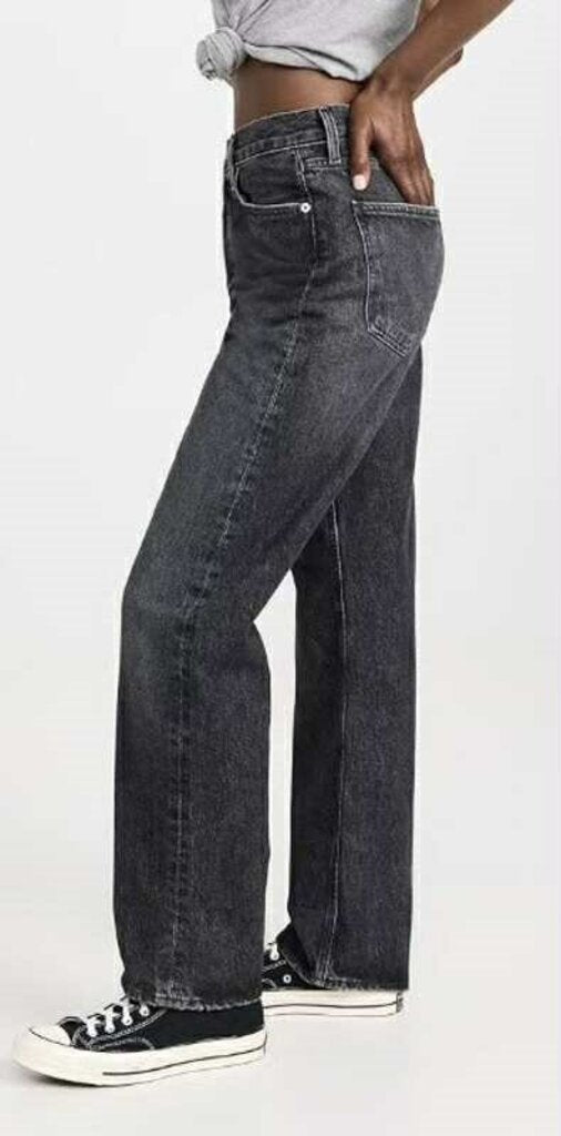 Agolde NWT Fran Low Slung Easy Straight Jeans in Ditch - Size 27
