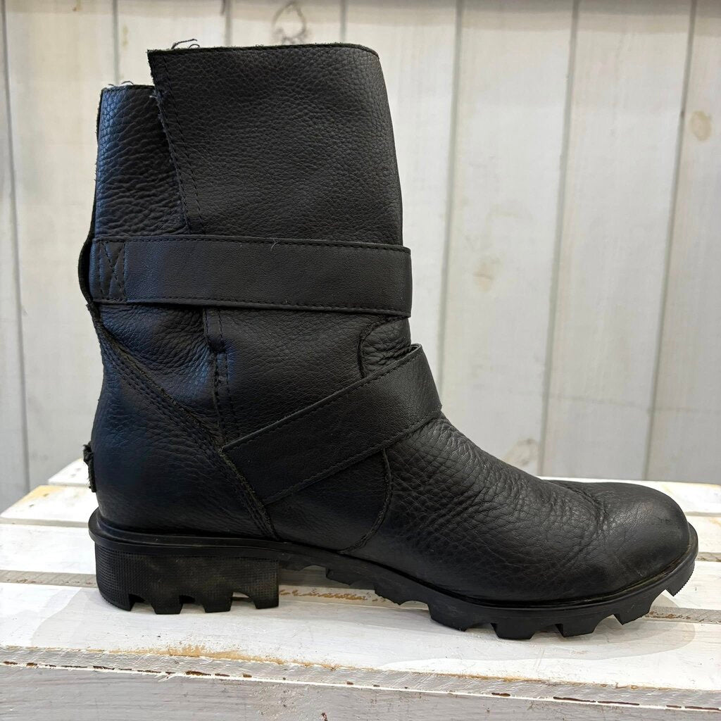 Sorel Phoenix Waterproof Moto Boots - Size 10