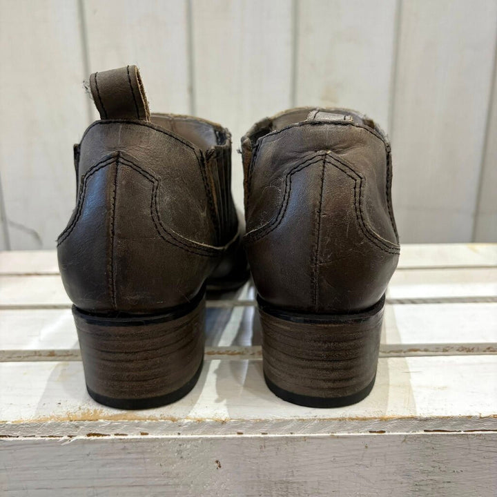 Free Bird Opal Leather Booties - Size 8