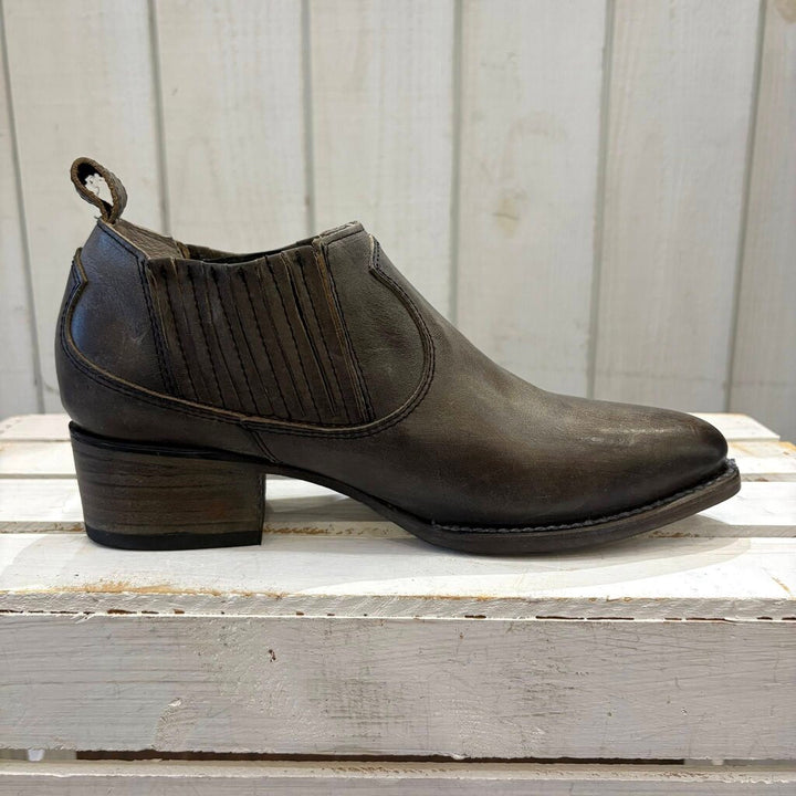 Free Bird Opal Leather Booties - Size 8