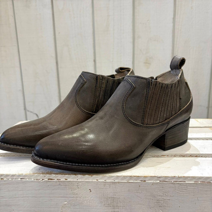 Free Bird Opal Leather Booties - Size 8