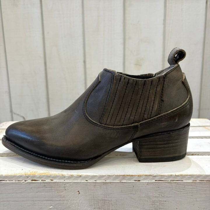 Free Bird Opal Leather Booties - Size 8
