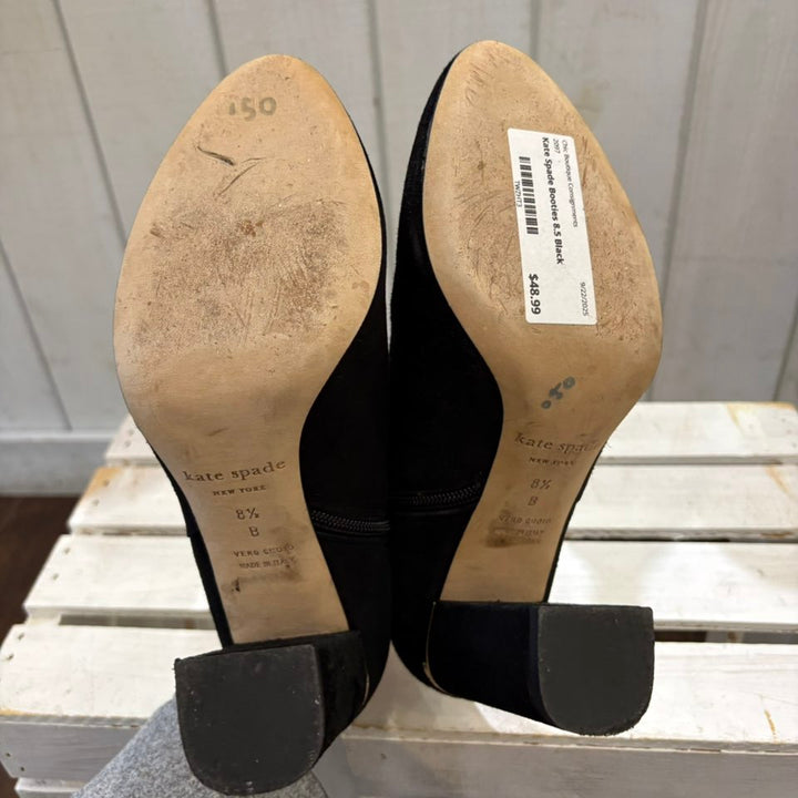 Kate Spade Darota Suede Booties - Size 8.5