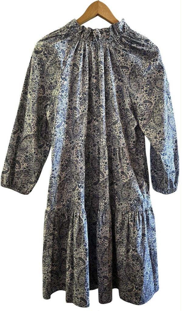 Sara Campbell NWT Designed Cuffed Dress In Blue - Size Medium