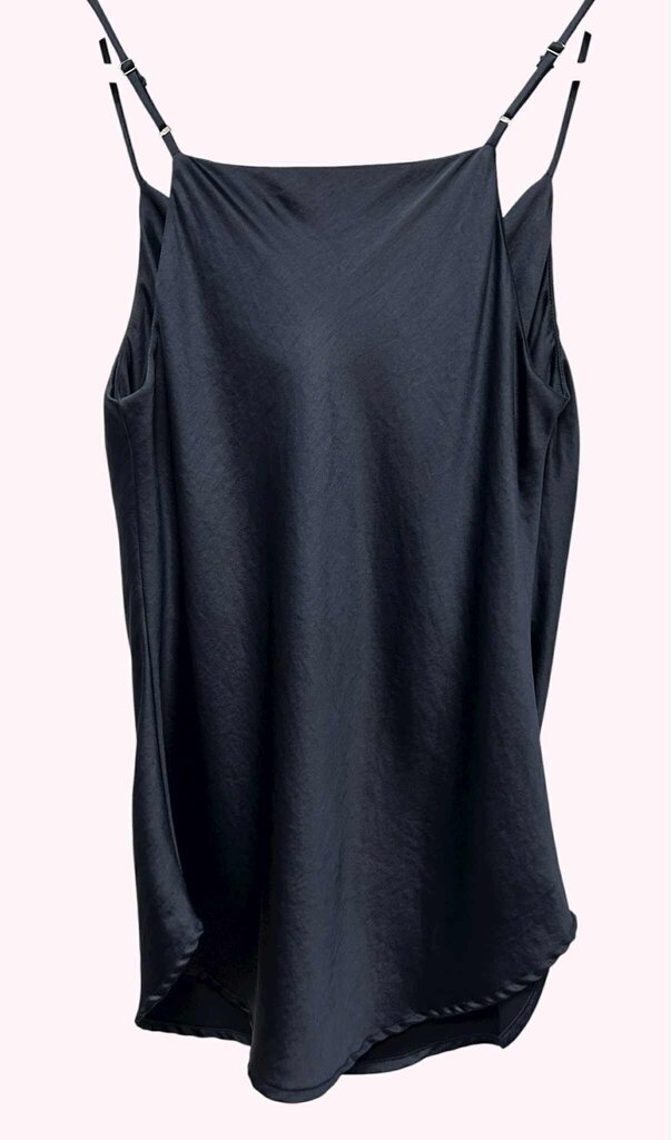 Fifteen Twenty Cowl Neck Satin Tank - Size Small
