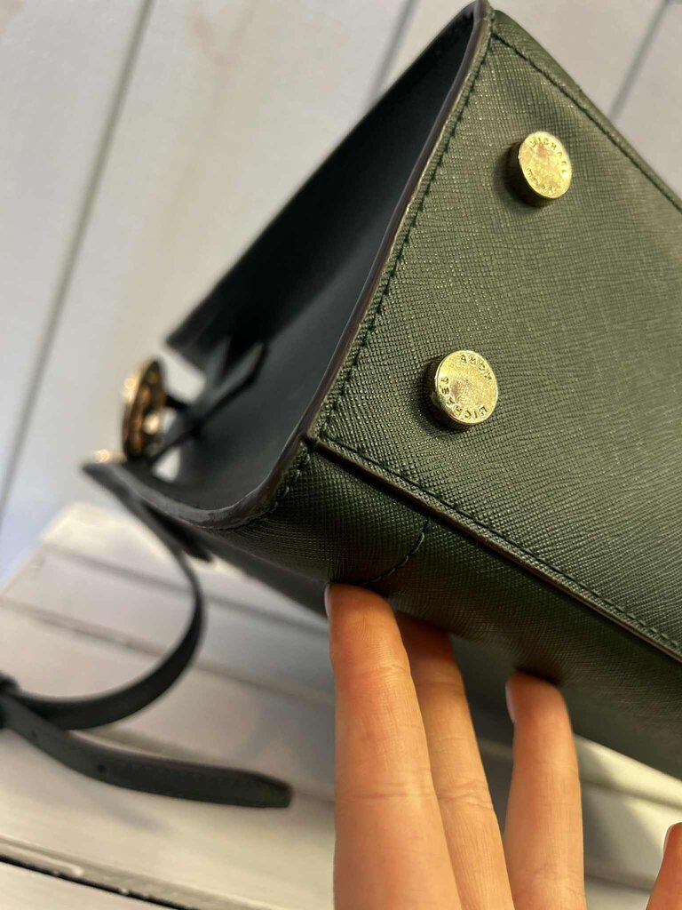 Michael Kors Rayne Medium Saffiano Leather Satchel