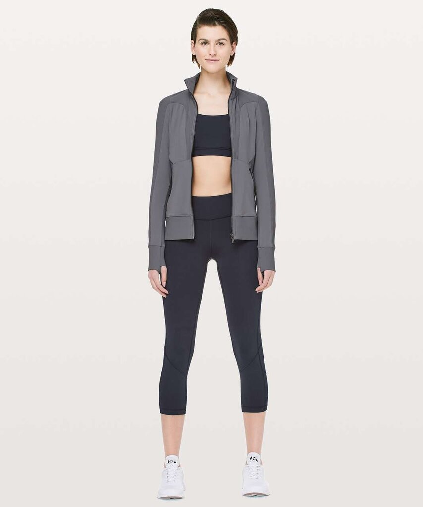 Lululemon Movement To Movement Jacket in Titanium - Size 10