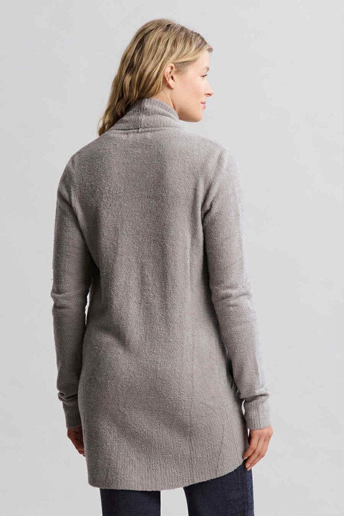 Barefoot Dreams CozyChic Lite Circle Cardigan in Dove Gray (Retails for $125) - Size XS