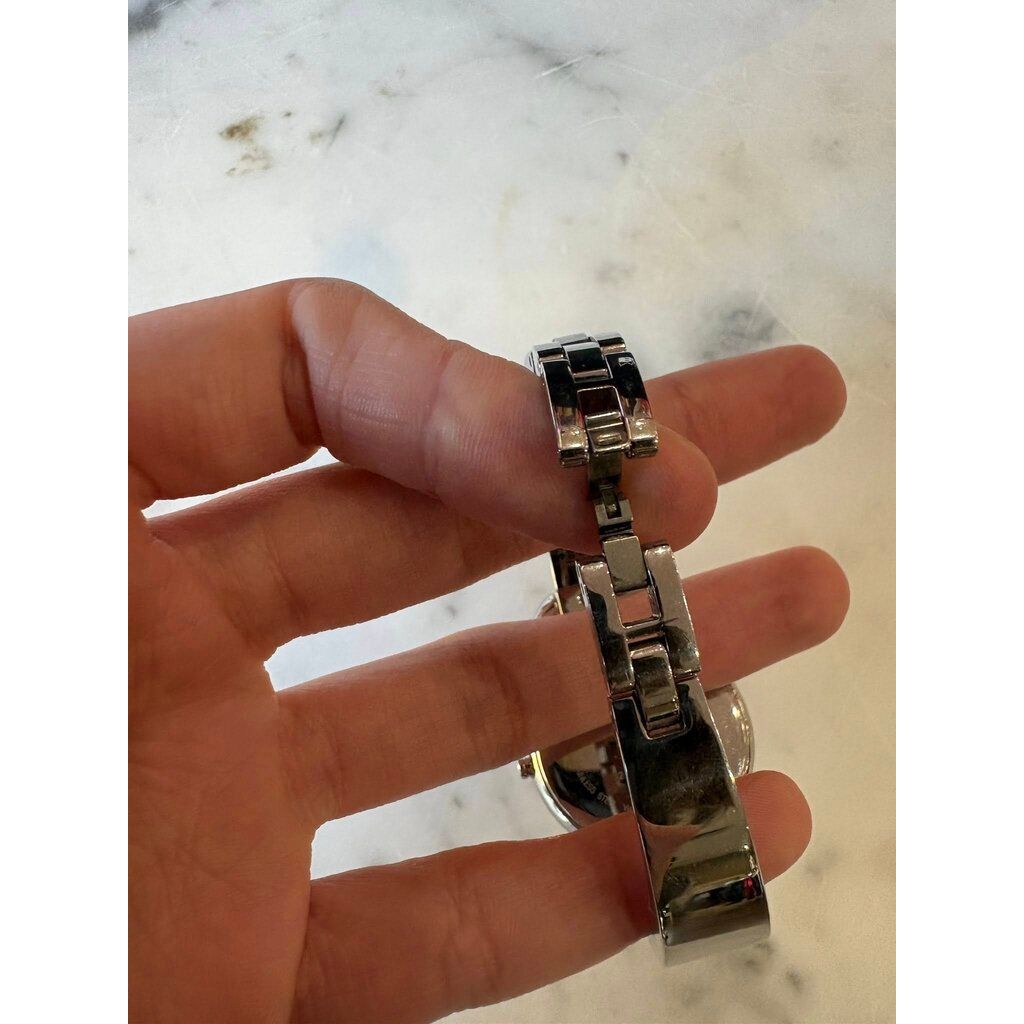 Movado Linio Diamond Accent Bangle Watch