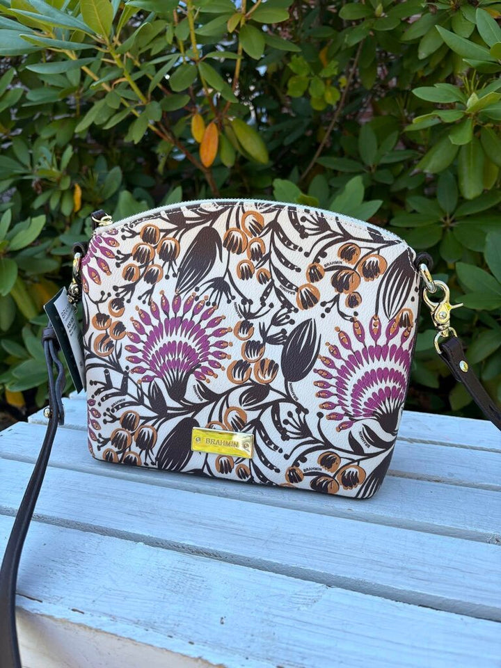 Brahmin NWT Mini Duxbury Crossbody in Berry (Retails for $165)