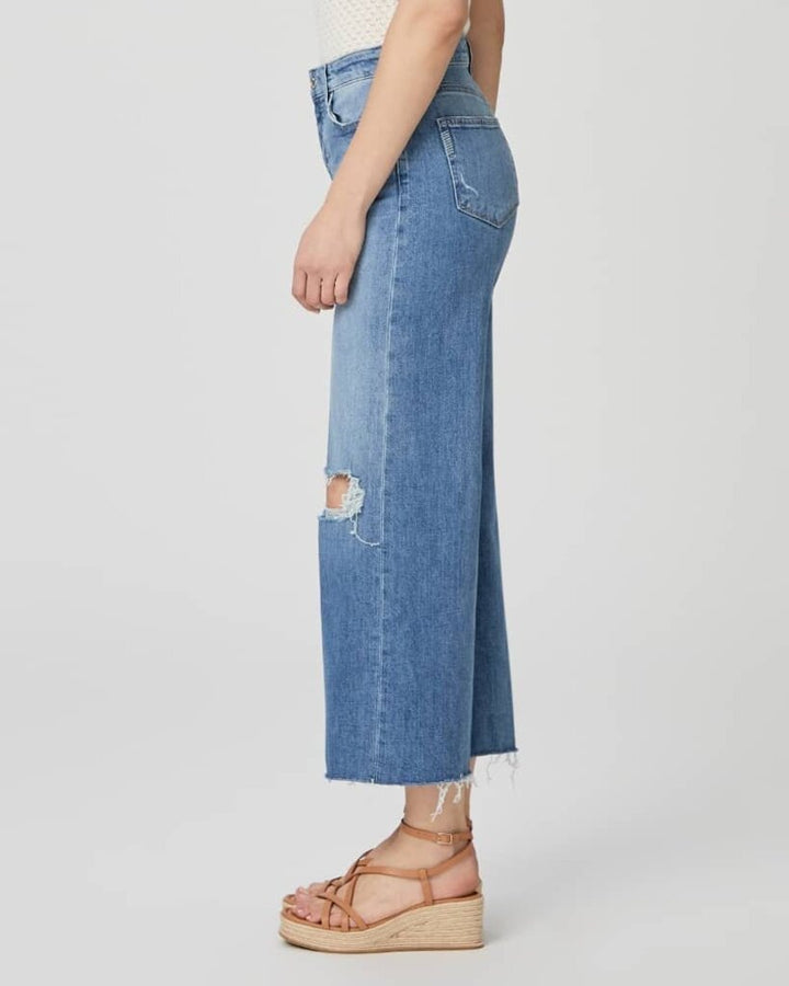 Paige Anessa Raw Hem Jeans in Lilah Destructed - Size 29