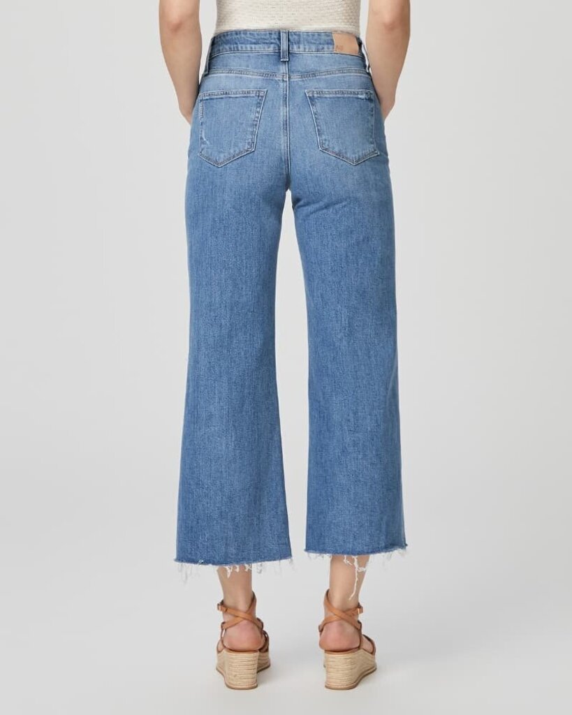 Paige Anessa Raw Hem Jeans in Lilah Destructed - Size 29