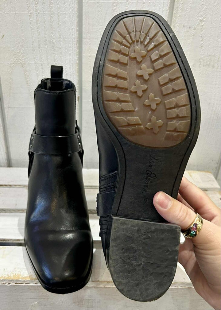 Sam Edelman Barrett Harness Bootie in Black - Size 7