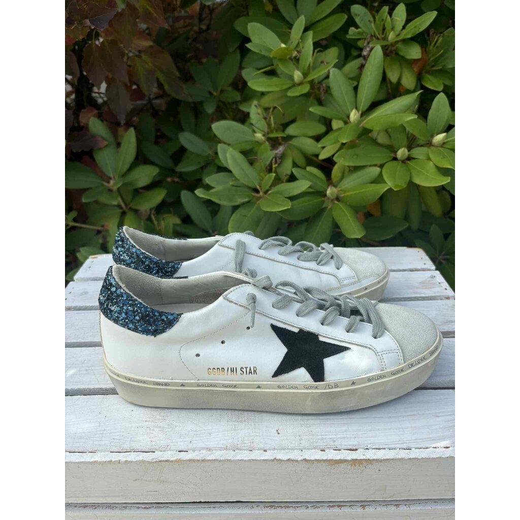 Golden Goose Deluxe Brand Hi Star Sneakers - Size 40