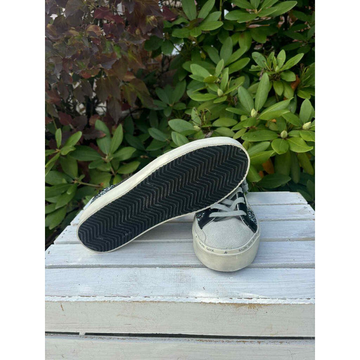 Golden Goose Deluxe Brand Hi Star Sequin Sneakers - Size 40