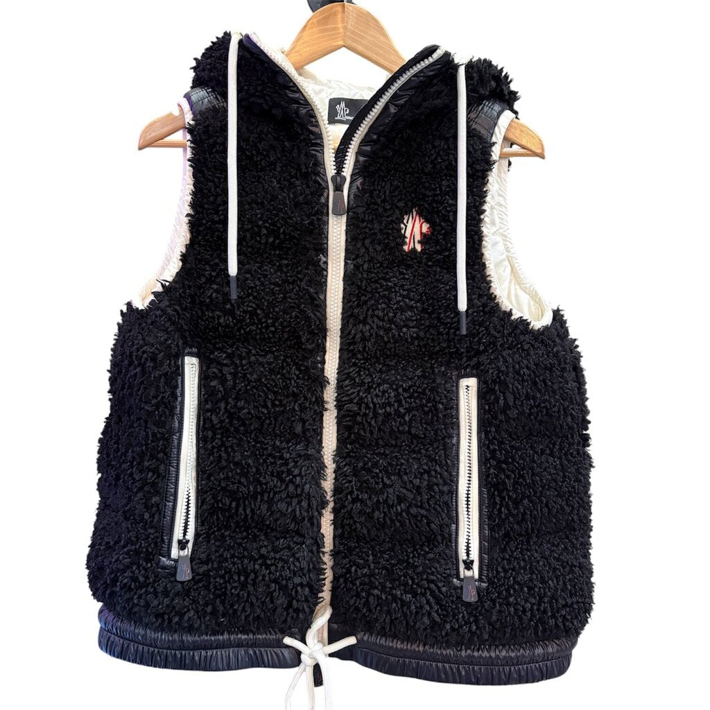 Moncler Teddy Padded Gilet Vest - Size Medium