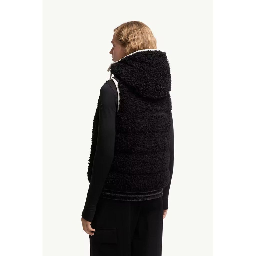 Moncler Teddy Padded Gilet Vest - Size Medium