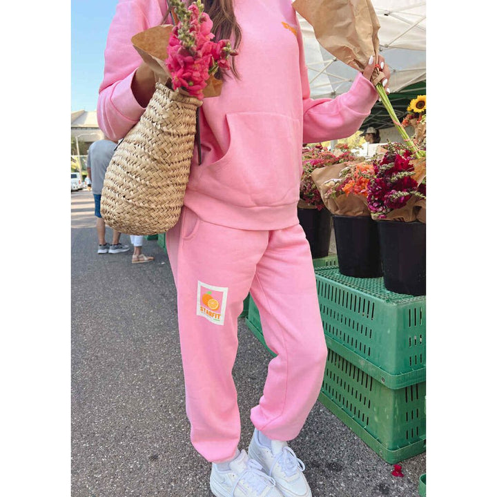 Star Fit NWT Citrus Squeeze Joggers - Size Large