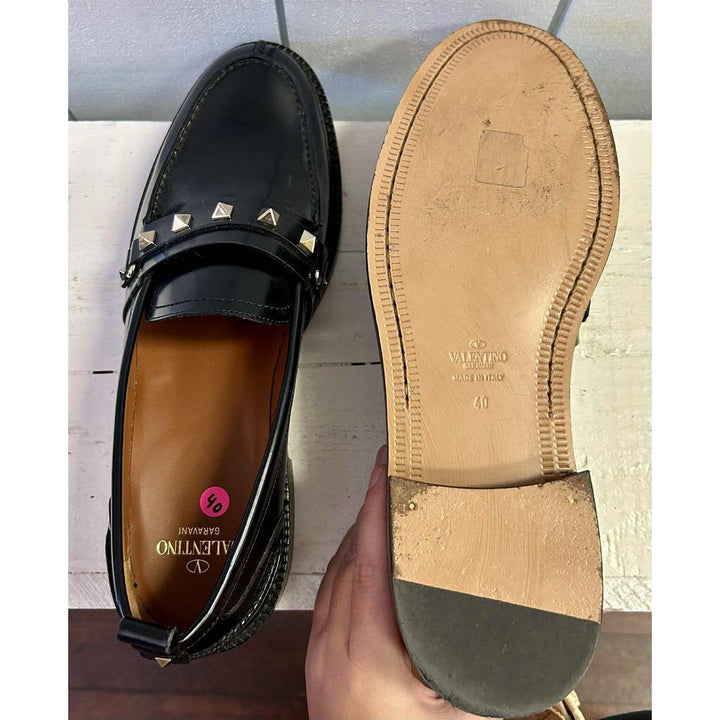 Valentino Garavani Women's Rockstud Loafers - Size 40