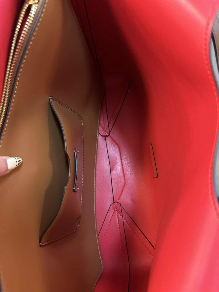 Halston Brooke Faux Leather Tote