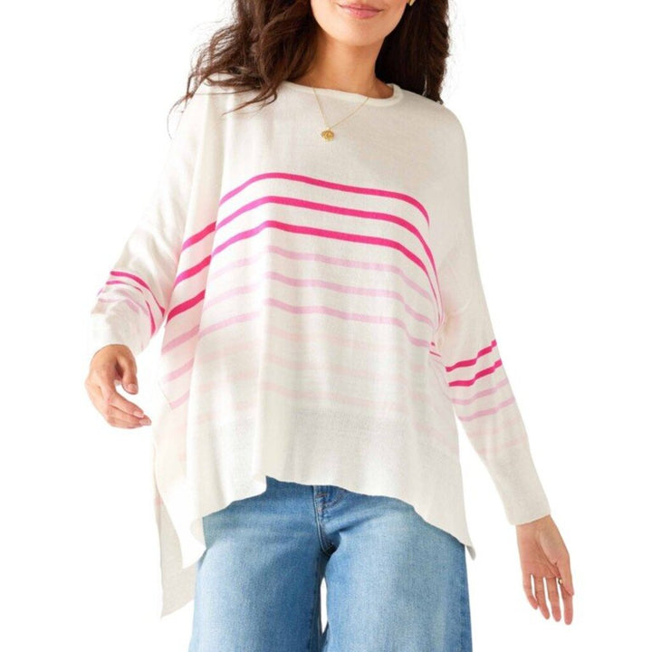 Mersea Amour Sweater In Pink Stripe - Size OS (Retails $108)