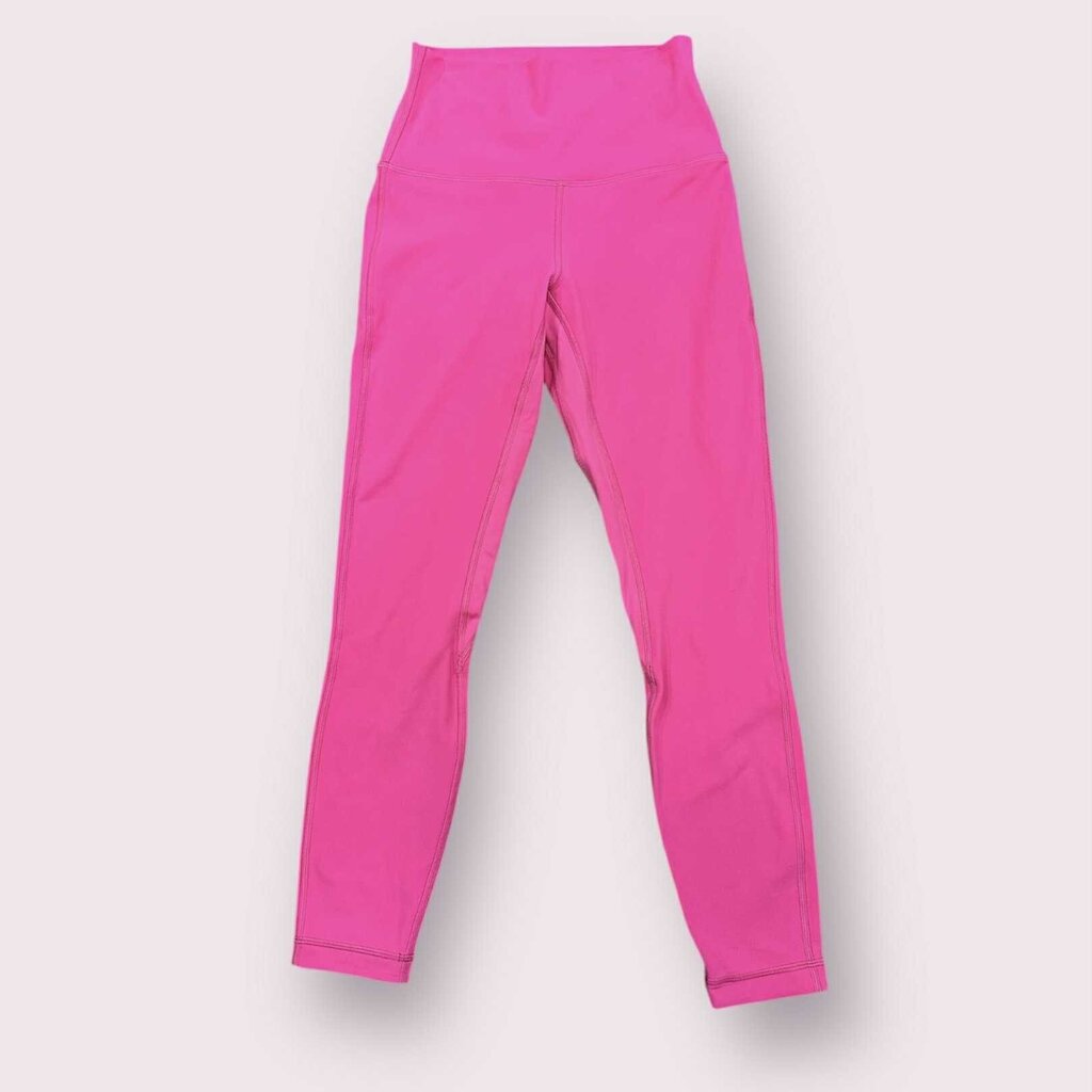 Lululemon Align HR Pant 25" in Sonic Pink - Size 4